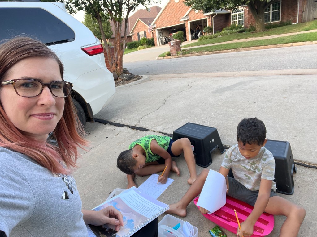 What Homeschooling Really Looks Like with&nbsp;Twins